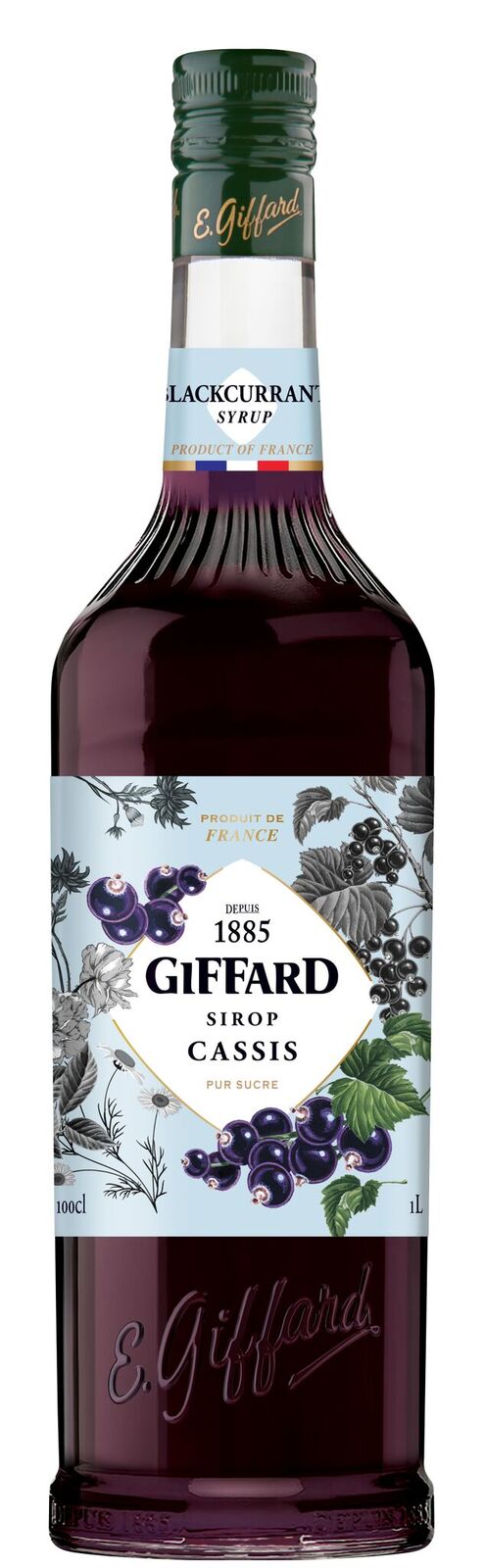 Giffard Blackcurrant Cassis sirup 1 L