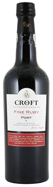 Portské víno Croft Fine Ruby 20% 0,75l
