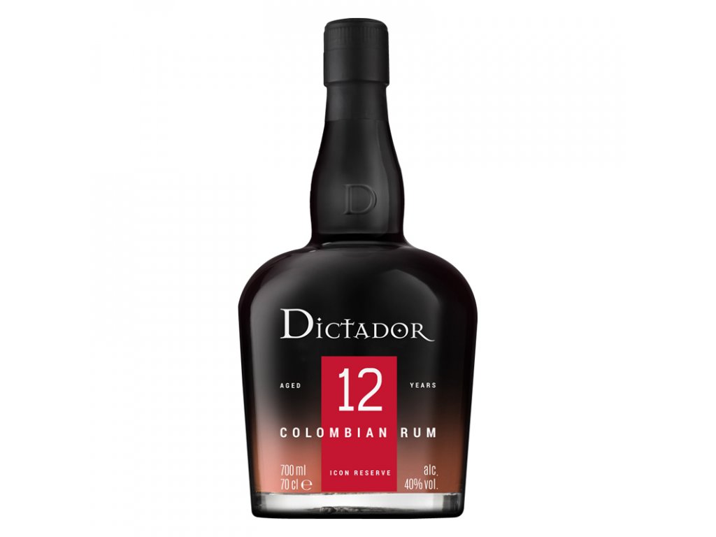 Dictador 12 letý 40% 0,7l (čistá flaša)