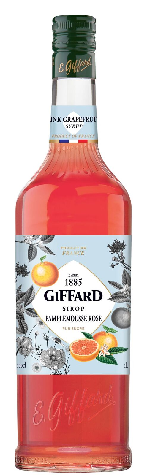 Giffard Pink Grapefruit - grepový sirup 1l