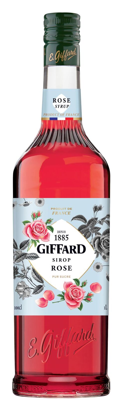 Giffard Rose - sirup z růží 1l