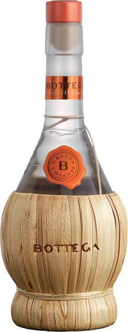 Grappa Chianti Fiasco Bottega 38% 0,5 l (holá láhev)