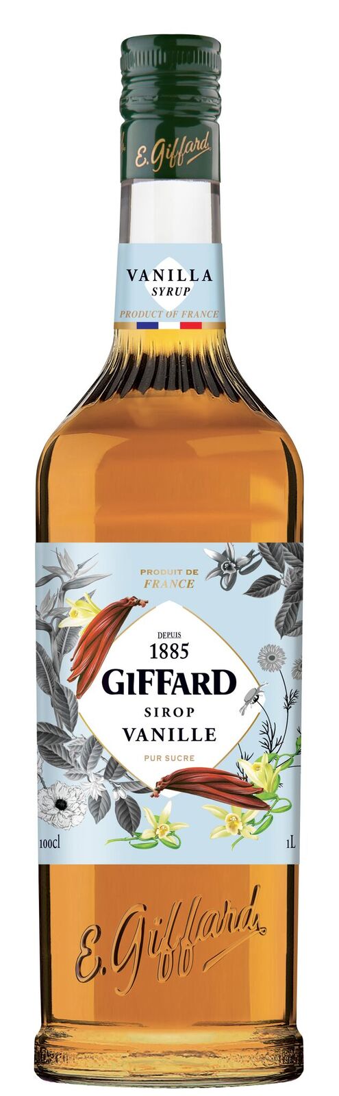 Giffard Vanilla - vanilkový sirup 1l