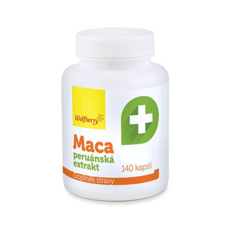 Maca extrakt - kapsle 140 ks Wolfberry