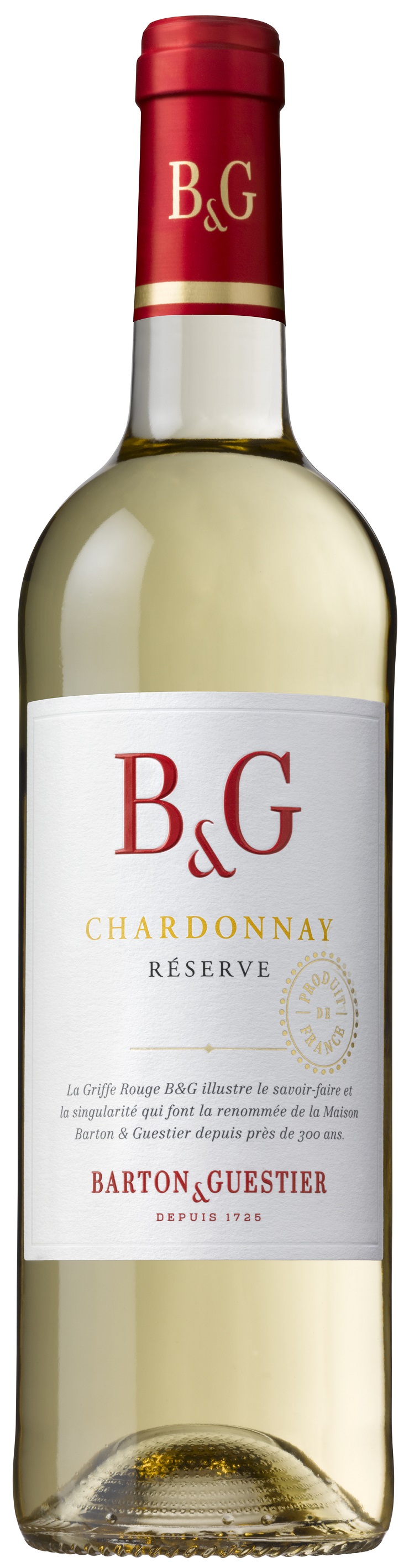B&G Chardonnay 0,75l 13,5 % obj.
