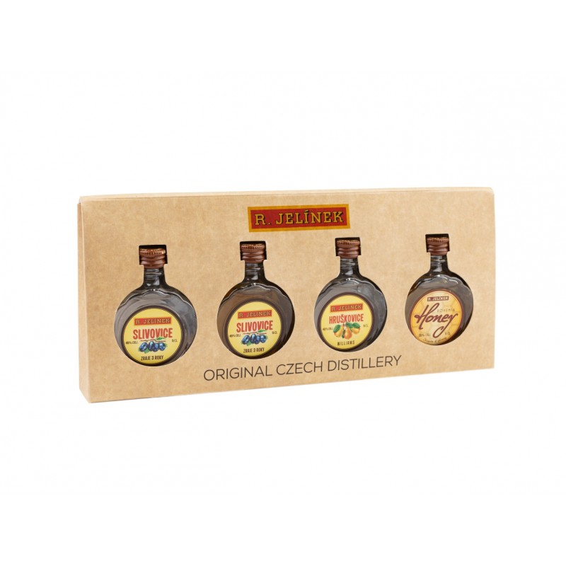 R. JELÍNEK Dárkový set tradiční 4x 0,05l