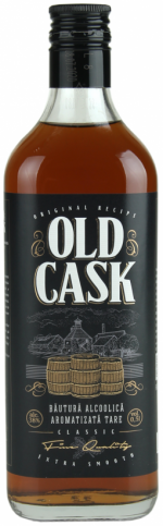 Kvint Brandy Whisky Old Caks 38% 0,5 l (holá láhev)