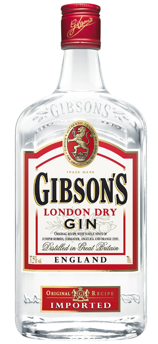 Gibson's Gin 37,5% 0,7l (čistá flaša)