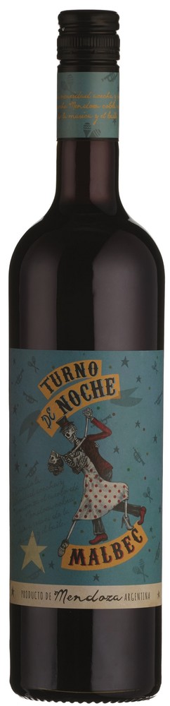 Boutinot Víno Turno de Noche Malbec 14% 0,75l
