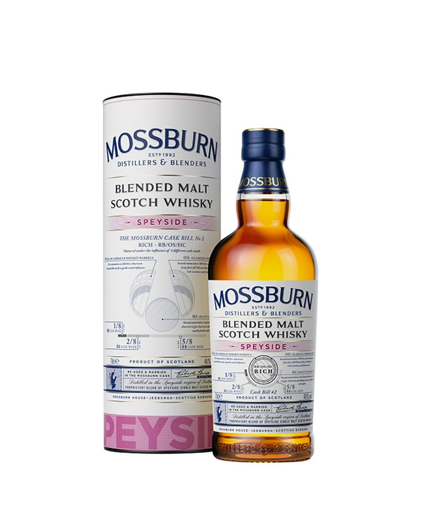 Mossburn Speyside Blended Malt Cask Bill No.2 46% 0,7 l (kazeta)