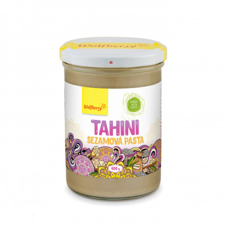 Tahini sezamová pasta 400g Wolfberry