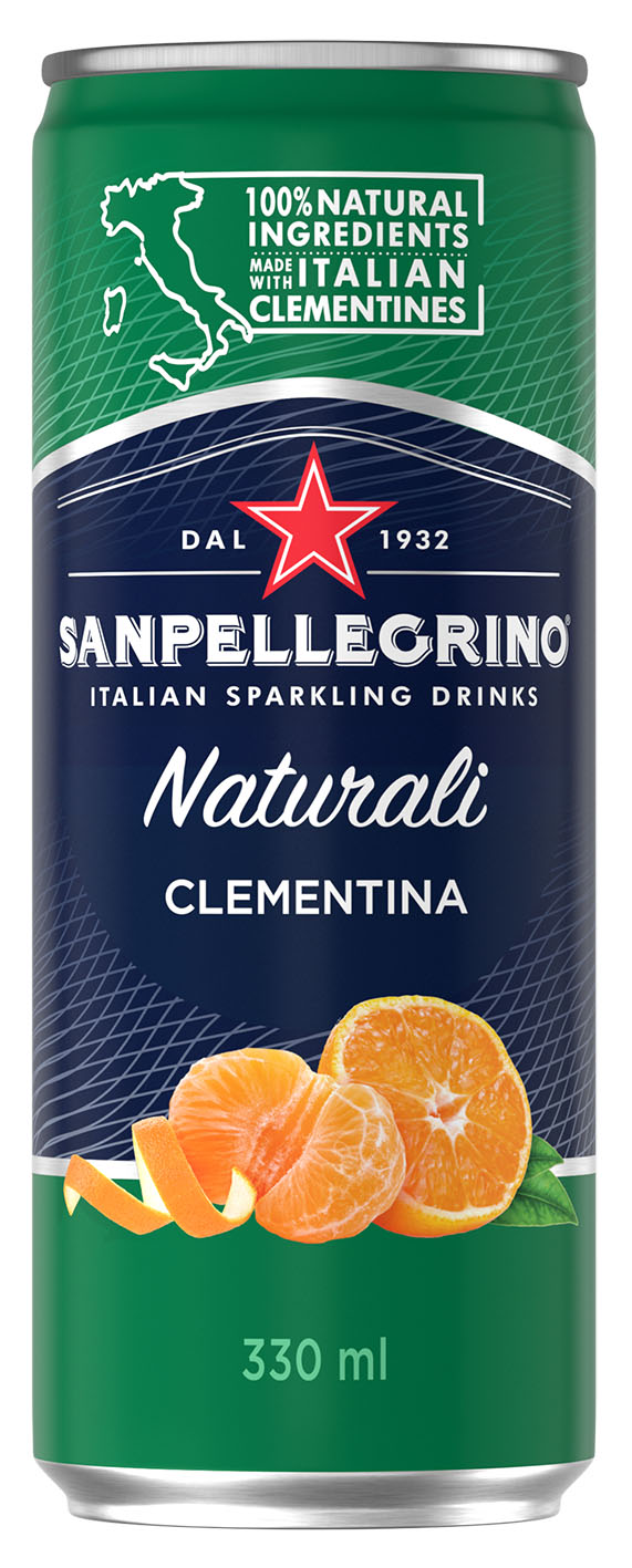 Sanpellegrino Clementina - Mandarinková šťáva v plechovce 0,33l
