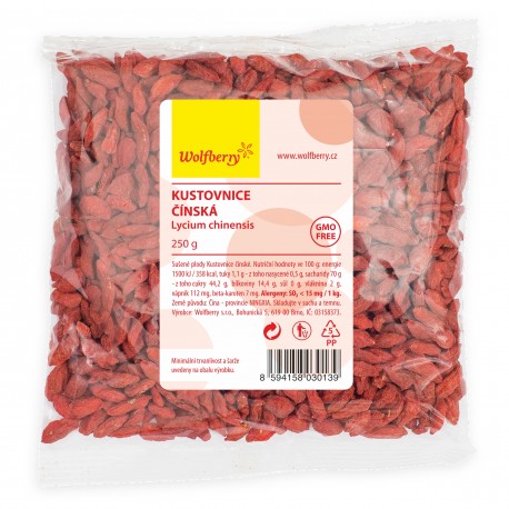 Wolfberry Goji Kustovnice čínská 250g