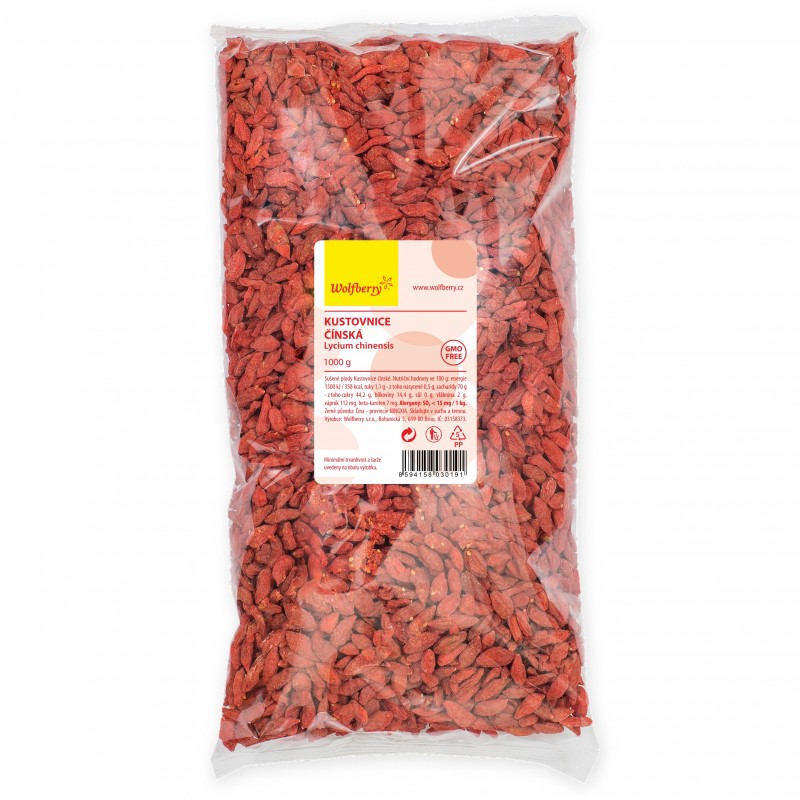 Goji kustovnice čínská Wolfberry 1 kg