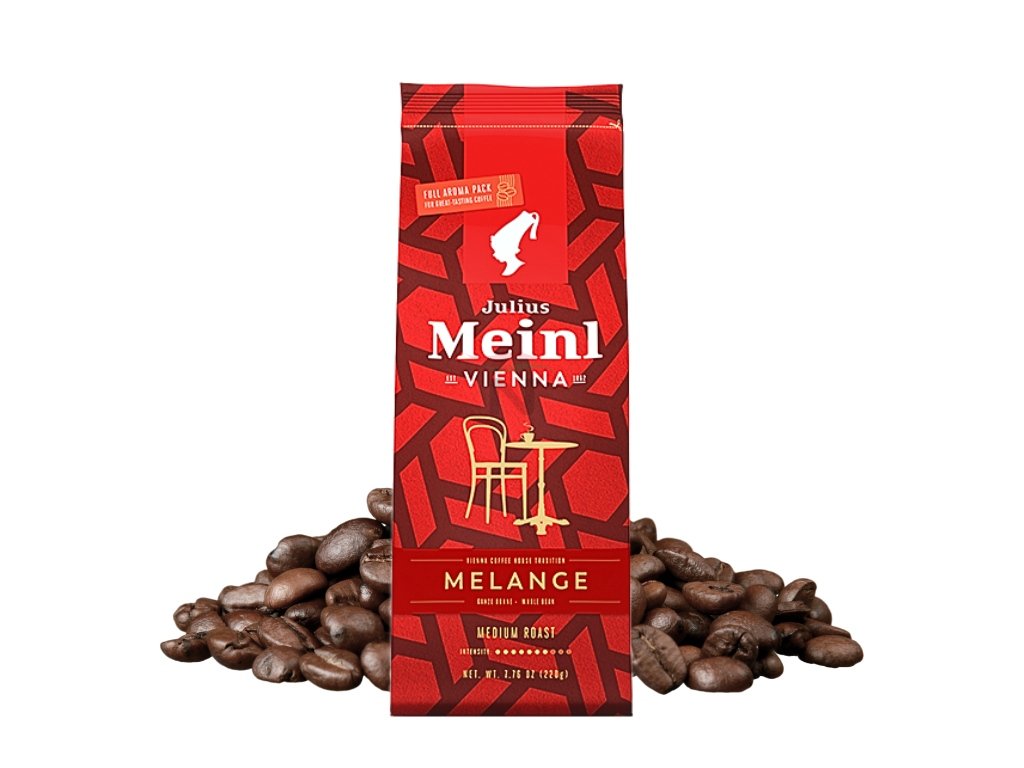 Káva Wiener Melange 220g zrno Julius Meinl