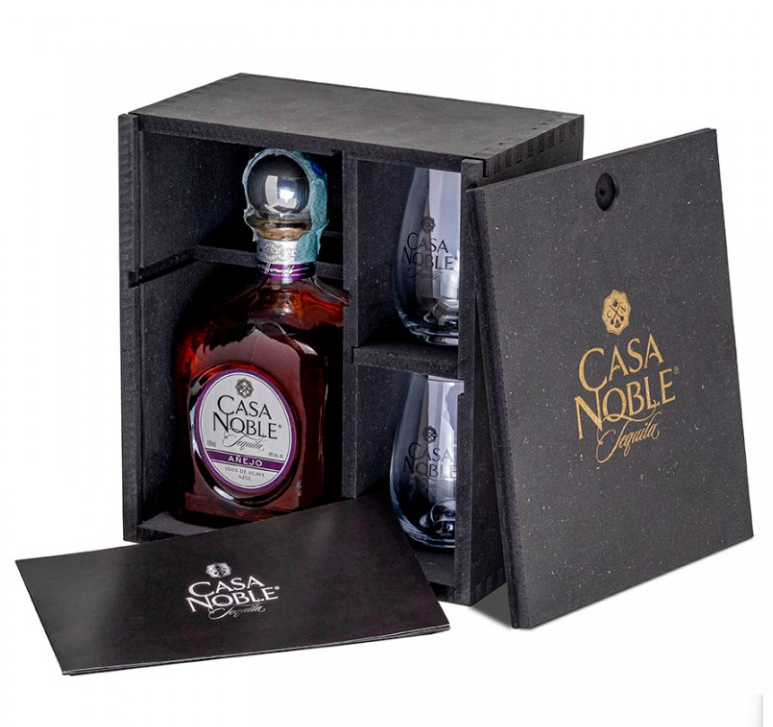 Casa Noble Anejo 40% 0,7 l (dárkové balení 2 skleničky)