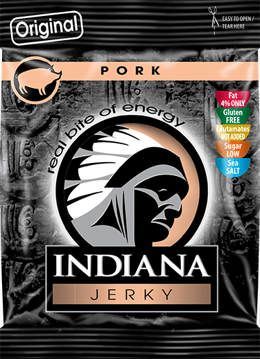 Iindiana Indiana Jerky Pork Original - Vepřové sušené maso 25g
