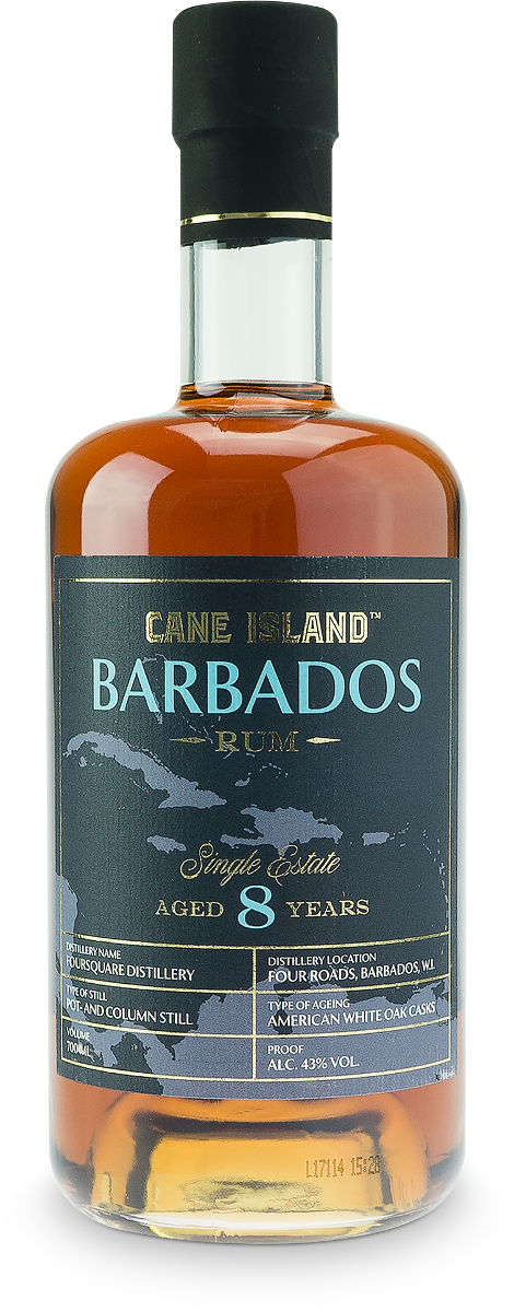 Cane Island Single Estate Barbados 8y 43% 0,7 l (holá láhev)