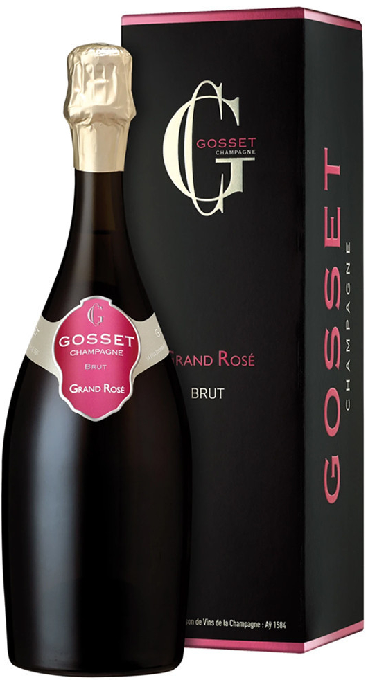 Champagne Gosset Grand Rose Brut 0,75 l (karton)