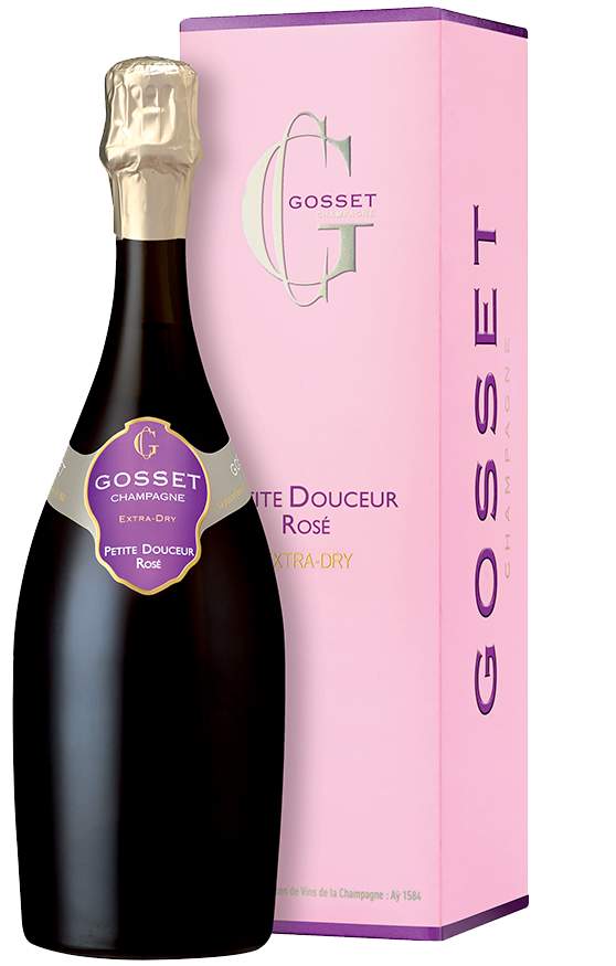 Champagne Gosset Douceur Rosé Extra Dry 0,75 l (karton)