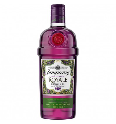 GIN TANQUERAY blackcurrant 41,3% 0,7l (holá láhev)
