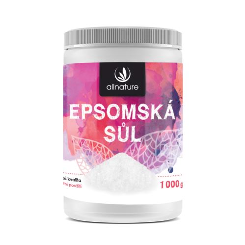 Epsomská sůl - do koupele 1kg Allnature