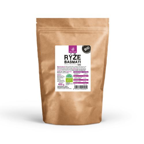 BIO Rýže Basmati bílá 400g Allnature