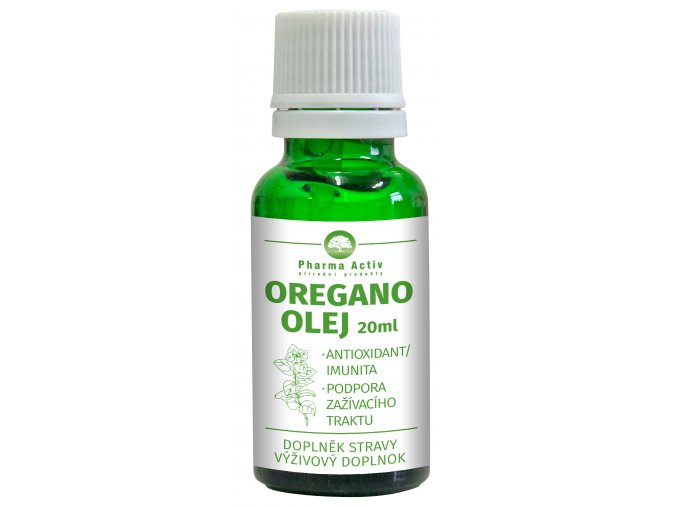 Oregano olej 100% s kapátkem 20ml Pharma Activ
