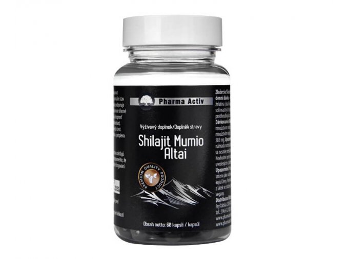 Shilajit Mumio Altai - 60 kapslí Pharma Activ