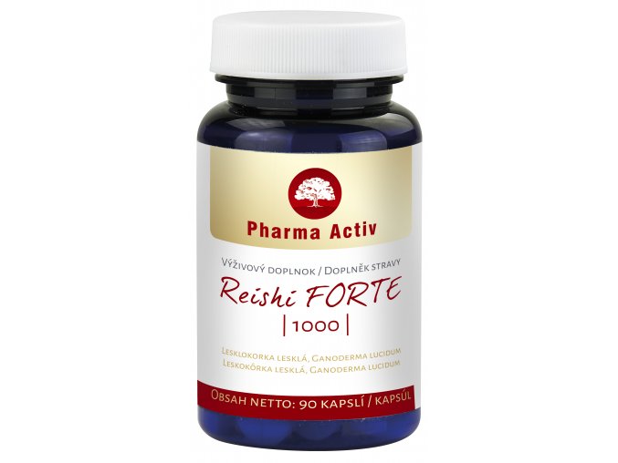 Reishi Forte 1000 - 90 kapslí Pharma Activ