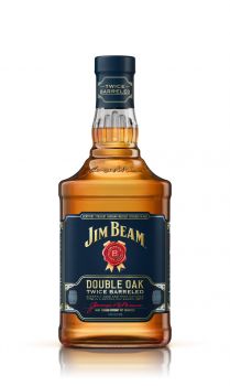 Jim Beam Bourbon Double Oak 43% 0,7 l (holá láhev)