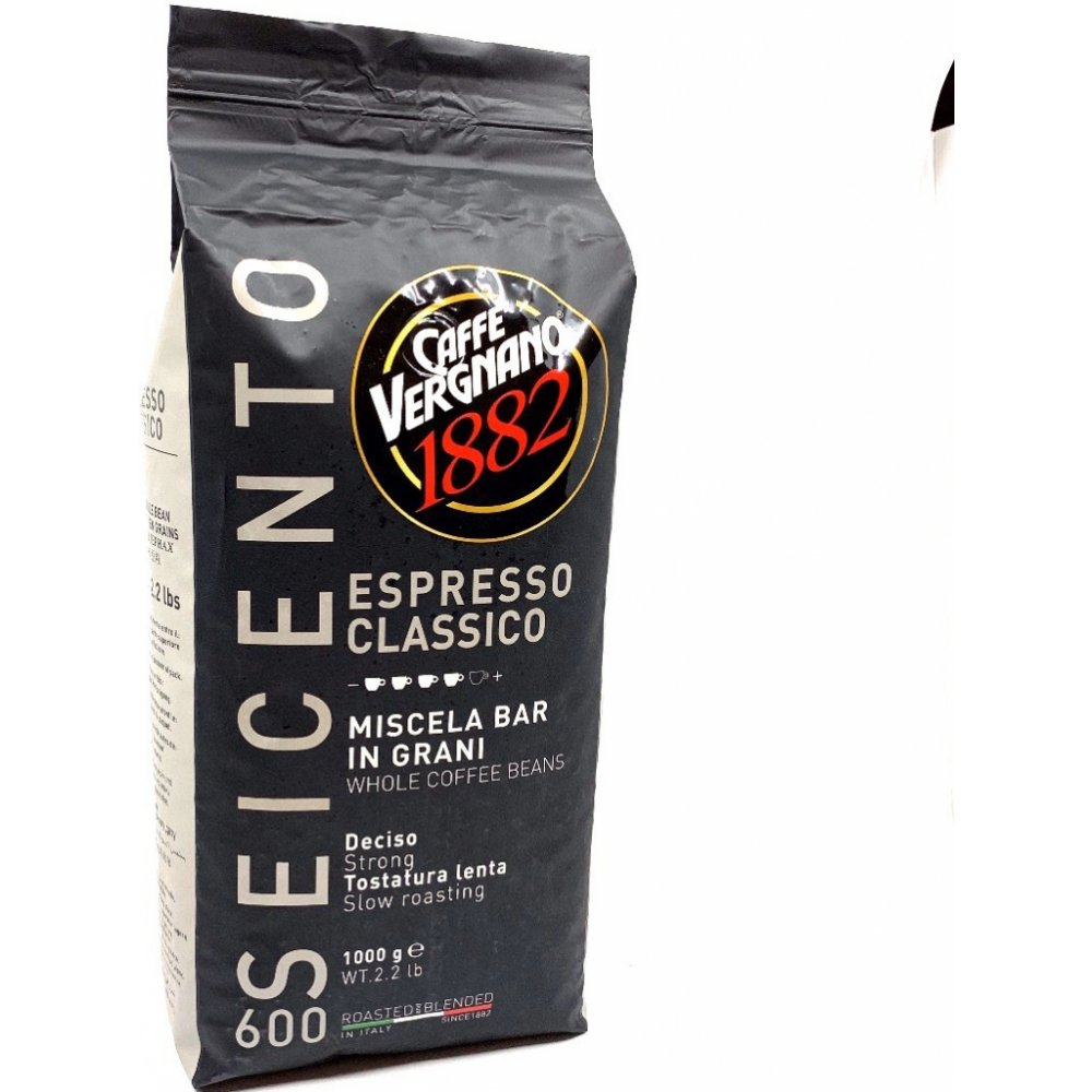 Vergnano Espresso Classico 600 zrnková káva 1 kg