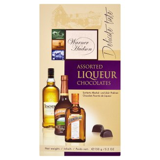 Bonboniéra Assorted Liquere - 3 druhy likérů 150g Warner Hudson