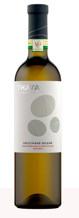 Vinařství Thaya Veltlínské zelené VOC 2020 0,75 l