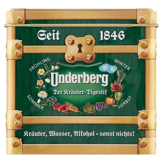 Underberg 44% (set 12 x 0,02 l v plechové krabičce)