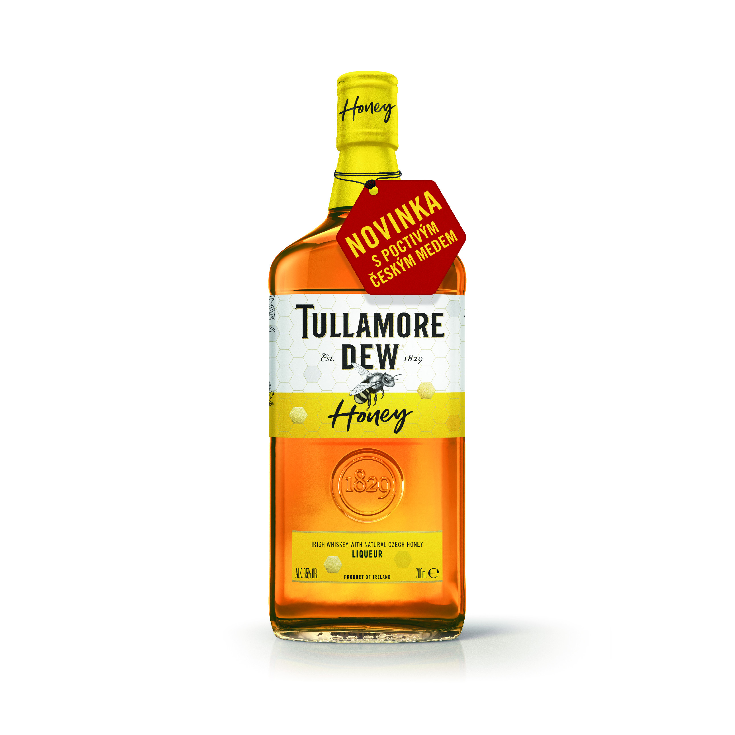 Whiskey Tullamore Dew Honey - s českým medem 35% 0,7l