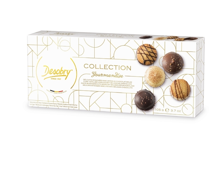 Collection Gourmandise - Belgické Sušenky MIX 105g Desobry