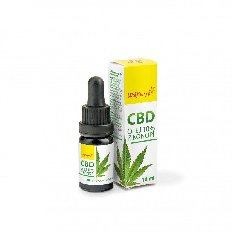 Wolfberry CBD 10% Konopný olej 10 ml