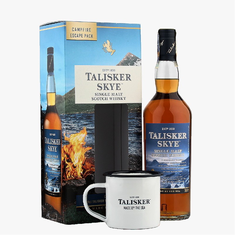 Whisky Talisker Skye 45,8% 0,7l (dárkové balení 1 plecháček)