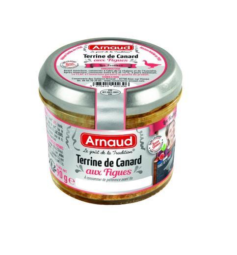 Arnaud PREMIUM Kachní terina s fíky 90 g