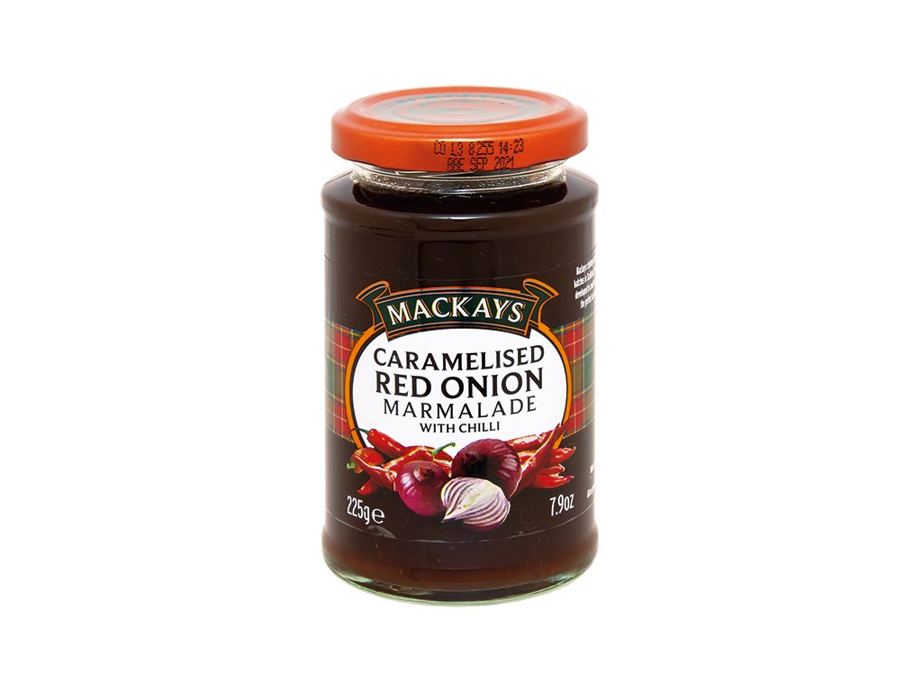 Mackays Caramelised Red Onion Marmalade with Chilli - Karamelizovaná cibulka s chilli 225g Mackay