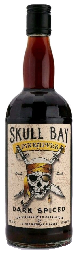Skull Bay Dark Spiced Pineaplpe 0,7l 37,5%