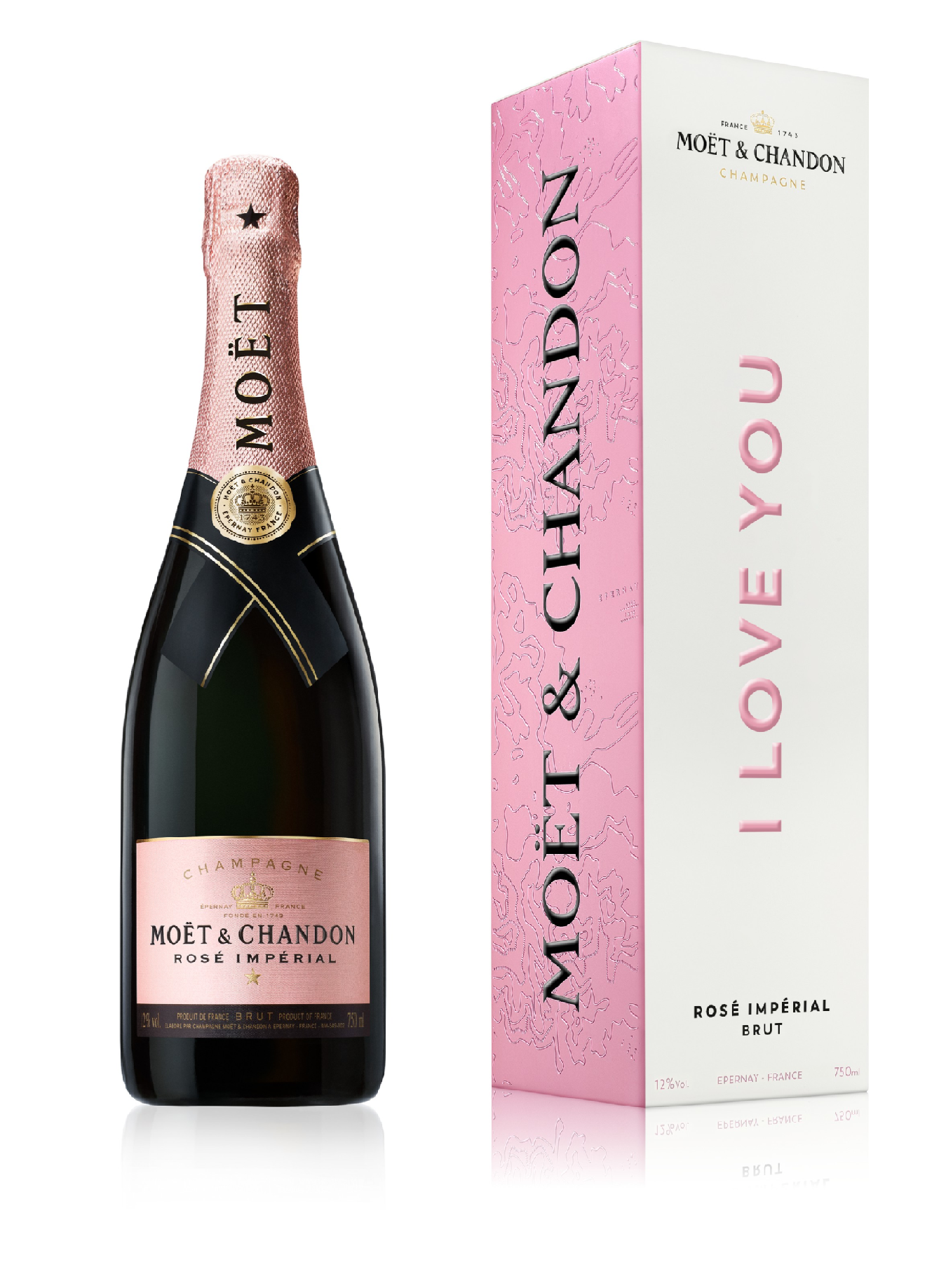 Moët & Chandon Moet & Chandon Rose Imperial Love 0,75l (karton)