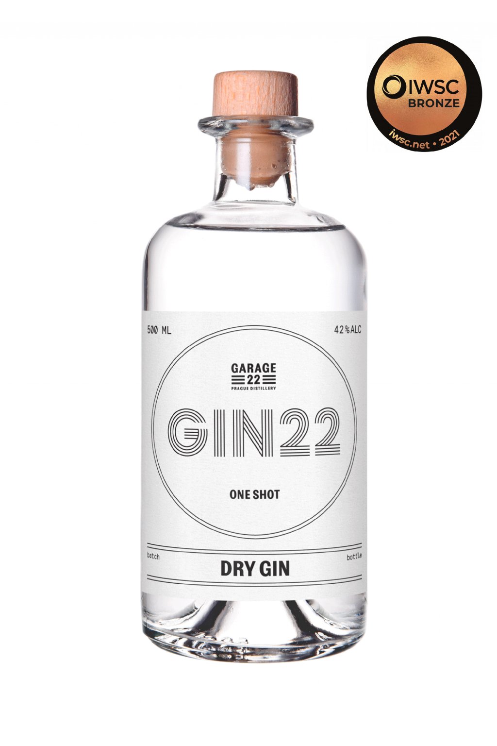Garage 22 Gin22 One Shot - dry 42% 0,5l