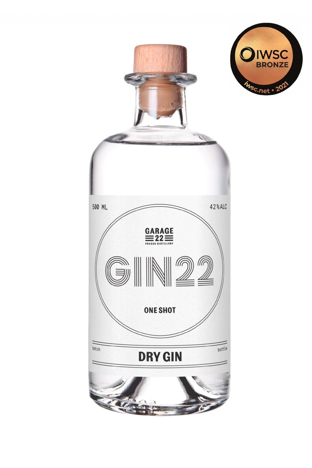 Garage 22 Gin 22 0,5l 42%