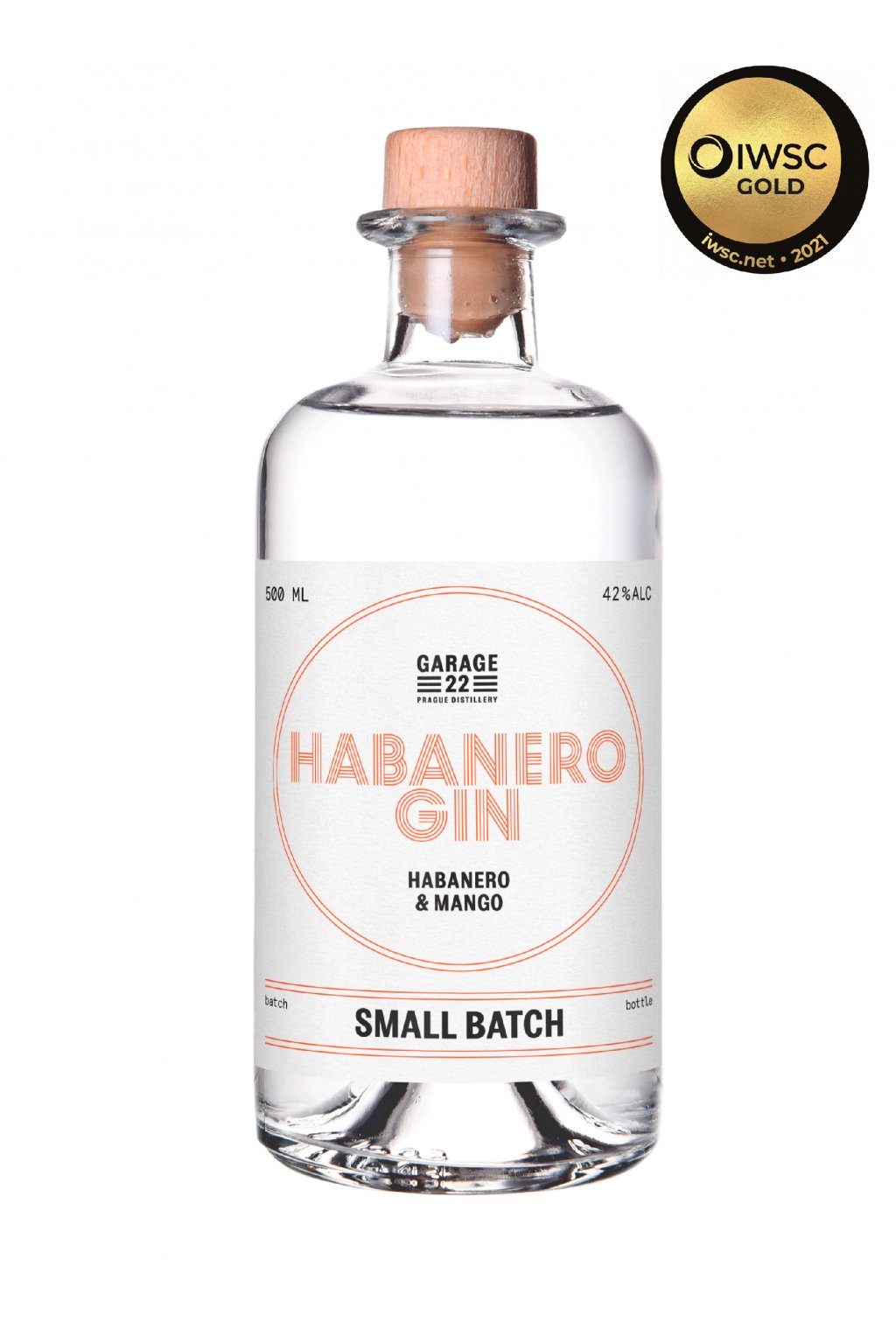 Garage 22 Habanero Gin 42% 0,5l