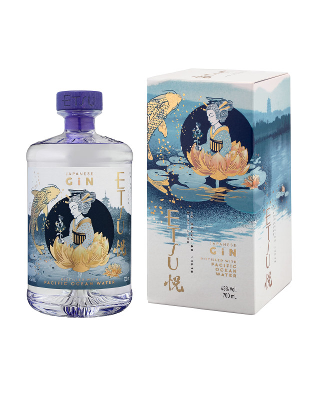 Etsu Gin Pacific Ocean Water 0,7l 45%