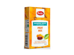 Sula Sulá Bonbóny bez cukru fruit mix 44 g