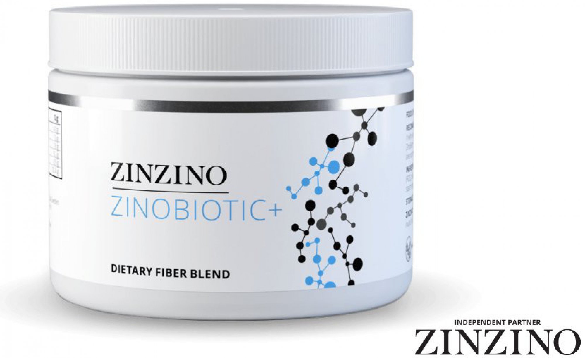 Zinzino Zinobiotic+ Přírodní dietní směs s vlákninou 180 g