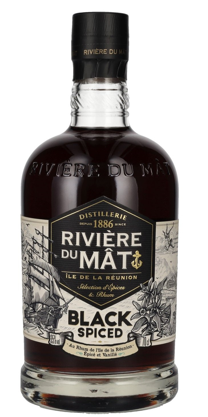 Rivière Du Mât Black Spiced 0,7l